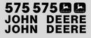 Deere 575 Decal Set