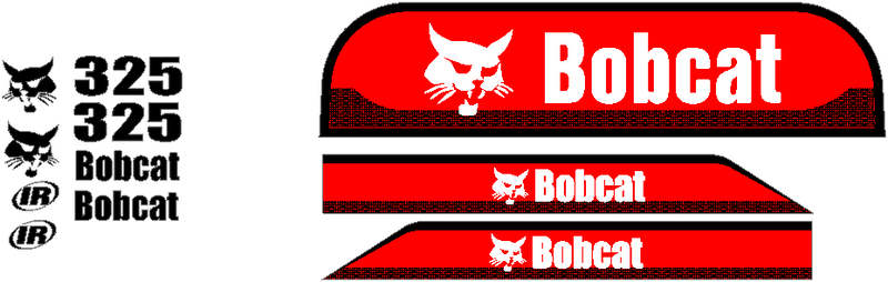 Bobcat 325D Decal Set