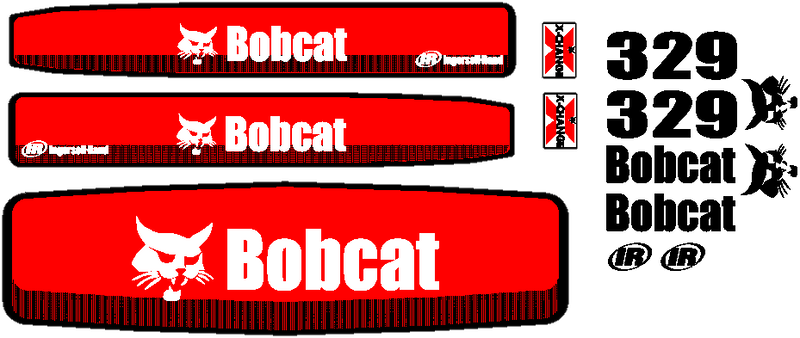 Bobcat 329 Decal Set