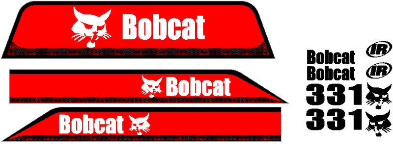 Bobcat 331 Decal Set