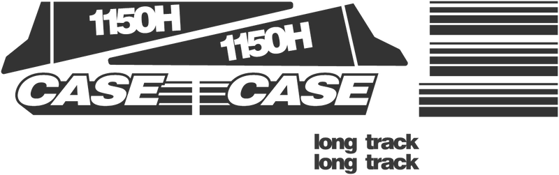 Case 1150H LT Decal Set