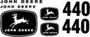 Deere 440 Decal Set