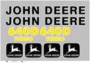 Deere 640D Decal Set