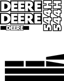 Deere 544H Decal Set