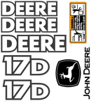 Deere 17D  Decal Set
