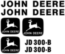 Deere 300B Decal Set