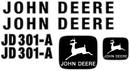 Deere 301A Decal Set