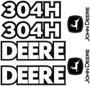 Deere 304H Decal Set