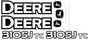 Deere 310SJ TMC TC Decal Set