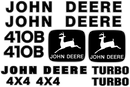 Deere 410B Decal Set