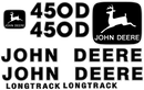 Deere 450D Decal Set