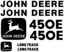 Deere 450E Decal Set