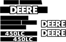 Deere 450 LC Decal Set