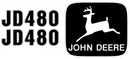 Deere 480B Decal Set