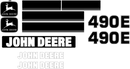 Deere 490E Decal Set