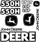 Deere 550H LGP Decal Set