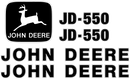 Deere 550 Decal Set