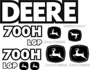 Deere 700H LGP Decal Set