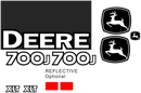 Deere 700J XLT Decal Set