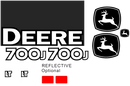 Deere 700J LT Decal Set