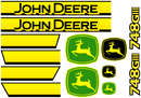 Deere 748G III Decal Set
