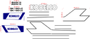 Kobelco SK150 LC III Decal Set