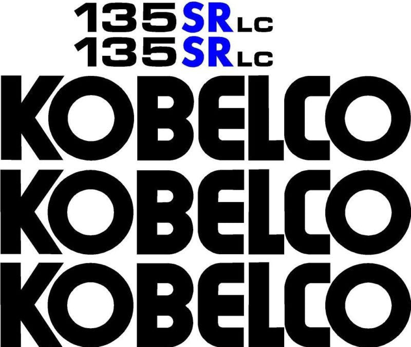 Kobelco 135SR LC Decal Set