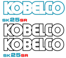 Kobelco SK25SR Decal Set