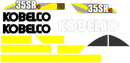 Kobelco SK35SR-3 Decal Set