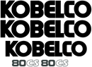 Kobelco SK80CS Decal Set