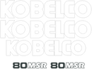 Kobelco SK80MSR Decal Set