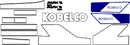Kobelco SK60 III Decal Set