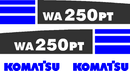Komatsu WA250PT-5 Decal Set