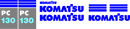 Komatsu PC130-7 Decal Set