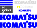 Komatsu PC308US LC-3E0 Decal Set
