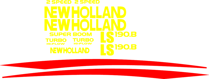New Holland LS190B Decal Set