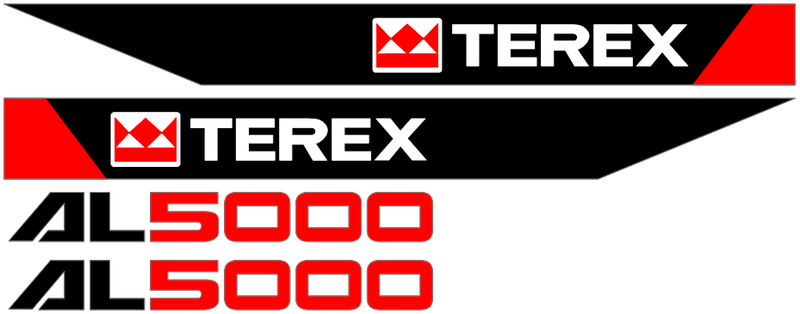 Terex AL5000 Decal Set