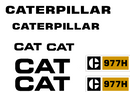 Caterpillar 977H Decal Set