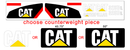 Caterpillar 325DL Decal Set