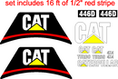 Caterpillar 446D Decal Set