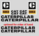 Caterpillar 583H Decal Set
