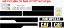Caterpillar D4H III Decal Set