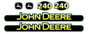 Deere 240 Decal Set