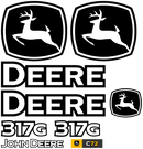 Deere 317G Decal Set