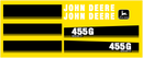 Deere 455G IV Decal Set