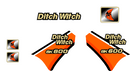 Ditch Witch SK600  Decal Set