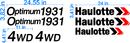 Haulotte OPTIMUM 1931E  Decal Set