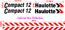 Haulotte COMPACT 12  Decal Set