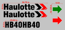 Haulotte HB40  Decal Set