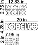 Kobelco SK013 Decal Set